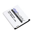Battery compatible with Samsung, 1500mAh, 3.8V replaced:...