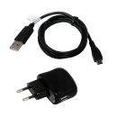 2 pieces-charging set micro USB, 2.1A for BQ Edison 3 Mini
