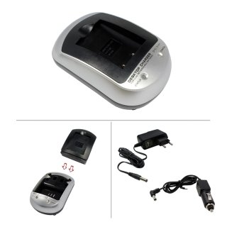 Battery Charger Set for Fujifilm X100V, for battery: NP-W126 / NP-W126S