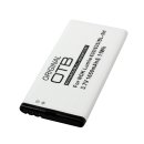 Battery compatible with Nokia, 1650mAh, 3.7V, replaced:...