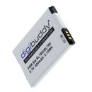 Battery compatible with Atos, 850mAh, 3.7V, replaces:...