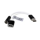 Stereo Audio Adapter compatible with Blackview, USB-C to...