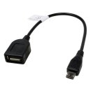 OTG adapter cable compatible with Alcatel, Micro USB to...