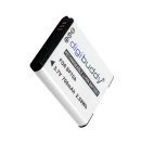 Battery, 700mAh, 3.7V, compatible with Samsung, replaces:...