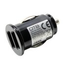 Car charger compatible with AEG, Dual USB, 2x2400mA, Auto-ID