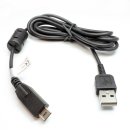 Cable de datos USB compatible con Panasonic, reemplaza:...