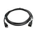 Micro USB extension cable, 2 meters, compatible with AEG