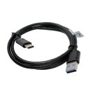 USB-C data cable with long USB Type C connector...