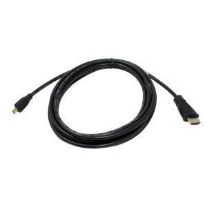 3 meter High Speed HDMI cable, Ethernet capable, audio return channel, 3D, DSC capable, compatible with Alcatel