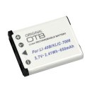 Batería 650mAh, 3.7V compatible con Fujifilm