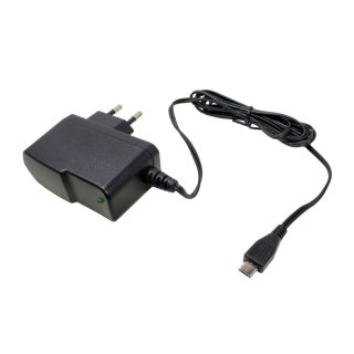 Cargador micro USB, 2000mA, 1 metro compatible con Black Fox