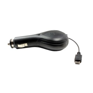Chargeur de voiture, Micro USB, extensible jusquà 0,9 m, compatible avec Allview, 1200mA