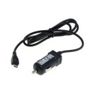 Car Charger, Micro USB, compatible with PPTV, Output: 5V/2400mA 2.4A, Input: 12-24V, 1.10 meters