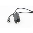 Cable de carga para coche, USB tipo C, 3000mA, 1,10m, carga rápida compatible con Doro