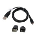 Charging set, micro USB cable, car adapter 2.1A compatible with Alcatel